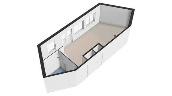 Plattegrond - Ecodusweg 89A, 2614 WS Delft - 3e Verdieping-3D.jpg